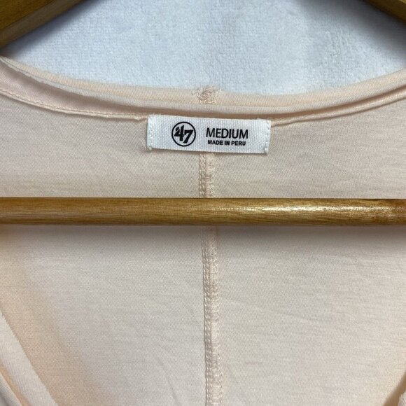 JEFFERSON '47 Letter MLB San Diego Padres 1969 Tank Top Women Medium Blush New - Picture 6 of 13